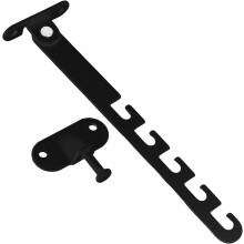 Limiteur de vitesse pour portes et fenêtres, verrou de sécurité enfant en acier au carbone pour portes coulissantes