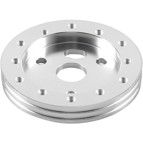 5 polegadas 6 buracos para 3 buracos adaptador do volante Spacer prata rápido carro roda Riser compatível