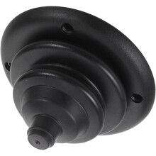 70 mm schwarze konische Kabeldurchführung für Außenbordmotoren