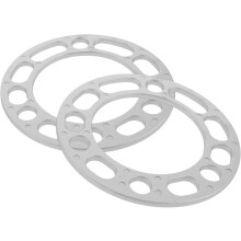 entretoises de moyeu de roue de 6 mm en aluminium avec bride, accessoires universels pour roues de voiture et camion