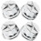 4Pcs Plastic Wheel Hub Center Caps Full Coverage Rim Covers 1