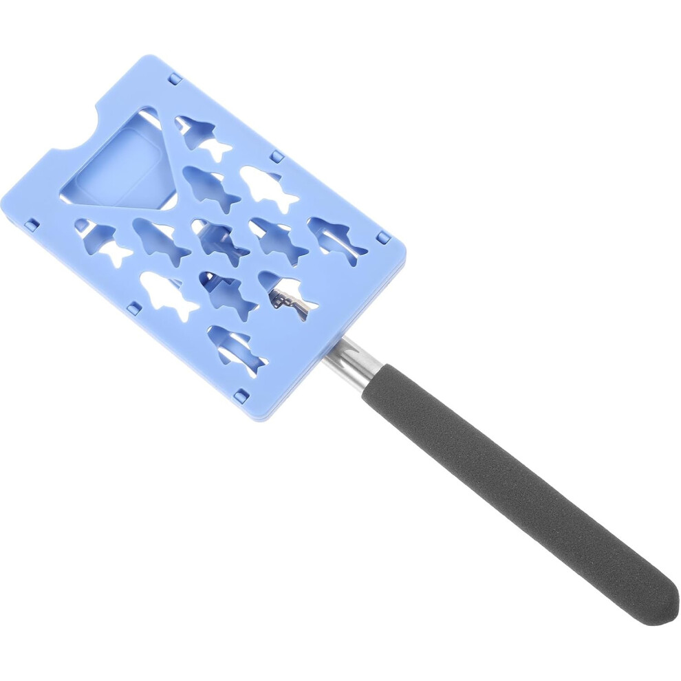 Parking Payment Stick Retractable Rod Card Holder For Vehicle Toll Swiping And Office Parking Blue 5455468563225
