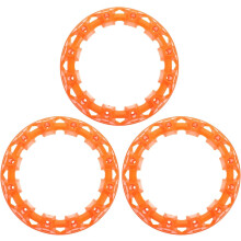 Lot de 3 enjoliveurs de moyeu de roue en plastique pour protection de jante de quad, accessoires de décoration