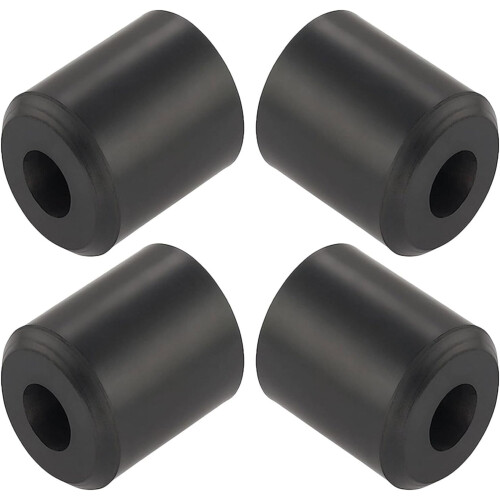 4pcs Ski Wall Mount Holders Rubber Ski Storage Rack with Non-Slip Design