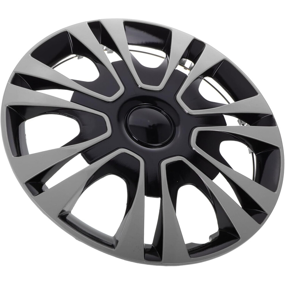 13 Inch Car Wheel Hub Cap Universal Trailer Wheel Covers Auto Tire Rim Replacement Hubcaps Cover Silver 5455468562068