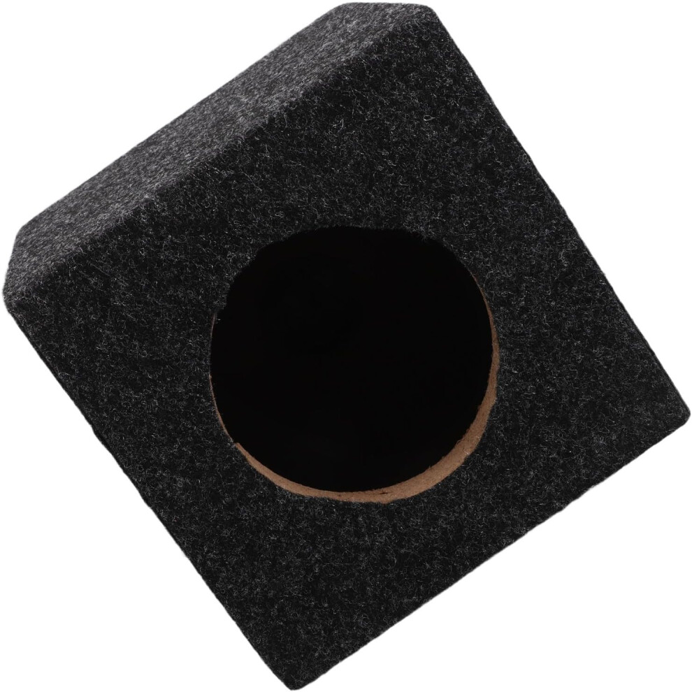 Car Audio Subwoofer Enclosure 5-Inch Wooden Square Speaker Box 5455468562877