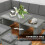 Seven-Piece Rattan Garden Sofa Set with Table 7