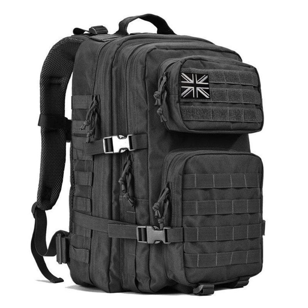 45L Tactical Military Backpack Army Assault Rucksack Bag Camping Hiking