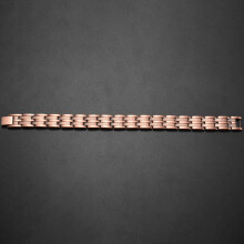2X Mens Elegant Pure Copper Magnetic Therapy Link Bracelet Pain Relief for Arthritis and Carpal Tunnel Male Jewelry