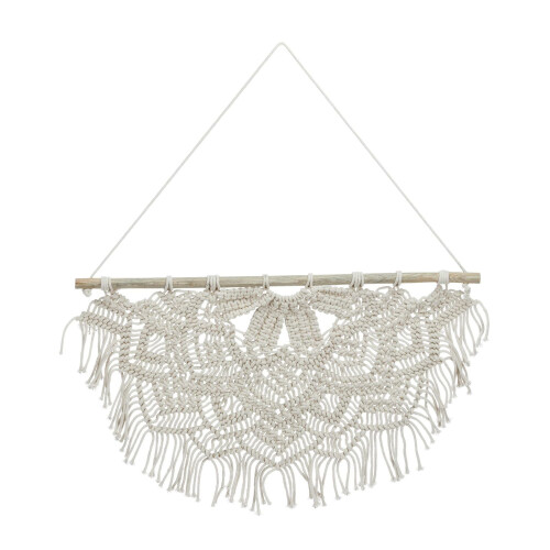 Zig-Zag Macramé seinäteline