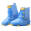 Thickened Rainproof PVC Shoe Covers Waterproof Rain Boot-Blue S 1