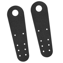 Rollschuh-Zehenschutz, Leder, Rollerblading-Zehenschutz,-Schwarz