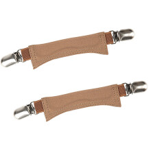 Dehnbare Sandalenschnürsenkel, rutschfeste Fersenriemen-braun