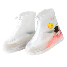 Leicht zu reinigende PVC-Regenschuhüberzüge für Kinder,-Rosa XXL