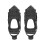 Chaussure réglable de crampons de glace de 24 dents pour-L 1