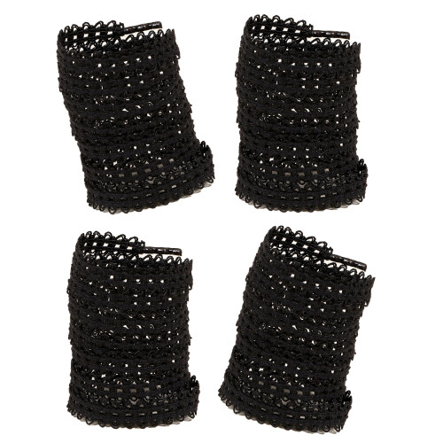 2 Pairs Reinforced Polyester Ballet Laces-Black 120cm