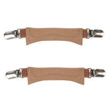 Sandales Lacets de rétention de talon avec attaches Clip-brun