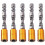 10x Strong Magnetic Screwdriver Bit Set 65Mm Phillips Electronic Screwdriver Bits for Plasterboard Drywall Screw Driver 3