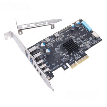 Karta Rozszerzeń PCI-E do Typu C PCIE do Typu Cx3 + Typu Ax2 + Typu E + 19P IDC 10 Gb/S USB 3.2 GEN2 dla Komputerów Stacjonarnych z Systemem Windows