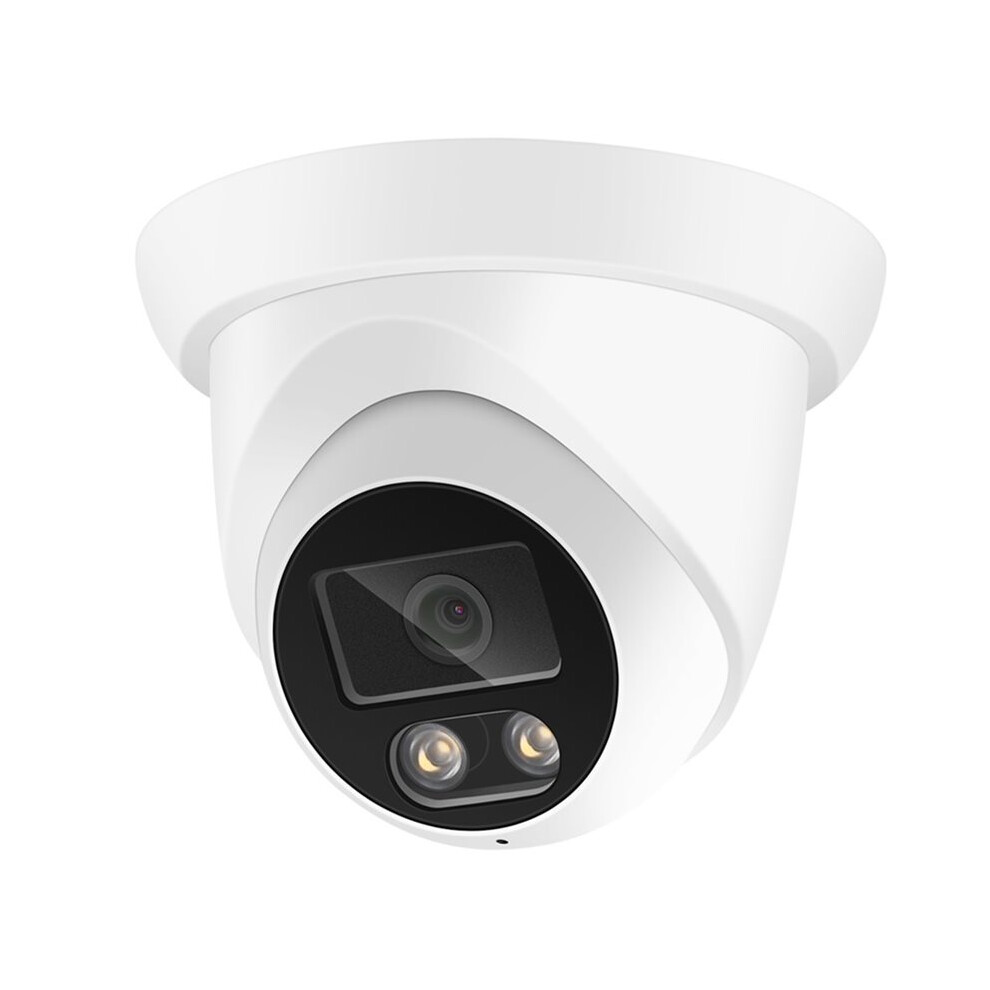 8Mp Ai Poe Camera Cctv Ip Camera Double H.265 Built-In Mic Ip Onvif/Ntp/Dhcp Radiator Night Vision 2.8Mm Light 4713460693526