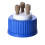 Mobile Phase Solvent Bottle Cap with  Liquid Reagent Bottle Cap GL45 Universal Cap HPLC Solvent Bottle Cap 1Piece C 1
