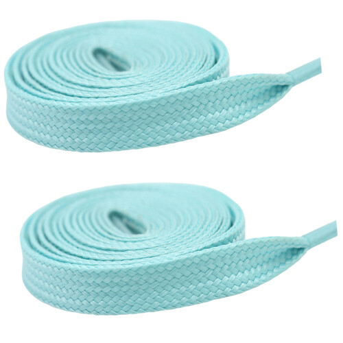 Lacets lumineux de remplacement facile, cordons-bleu clair 100cm