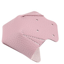 Artificial Leather Toe Cover Guard For Skate Shoes-Pink