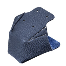 Protection des orteils en cuir artificiel pour la-Bleu foncé