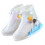 Couvre-chaussures de pluie imperméables imprimés de-Bleu XL 1
