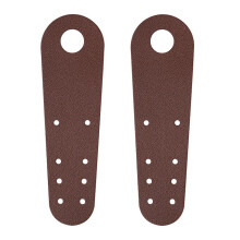Protège-orteils en cuir pour patins à roulettes,-brun