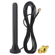 5G LTE Antenna 4G Omnidirectional Signal Amplifier SMA TS9 Connector 15Dbi High Gain External Magnetic Base Antenna