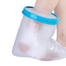Waterproof Foot Protector Sleeve For Shower And-Adult foot