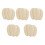 Coussinet de langue antidérapant pour chaussures, 10-abricot 1