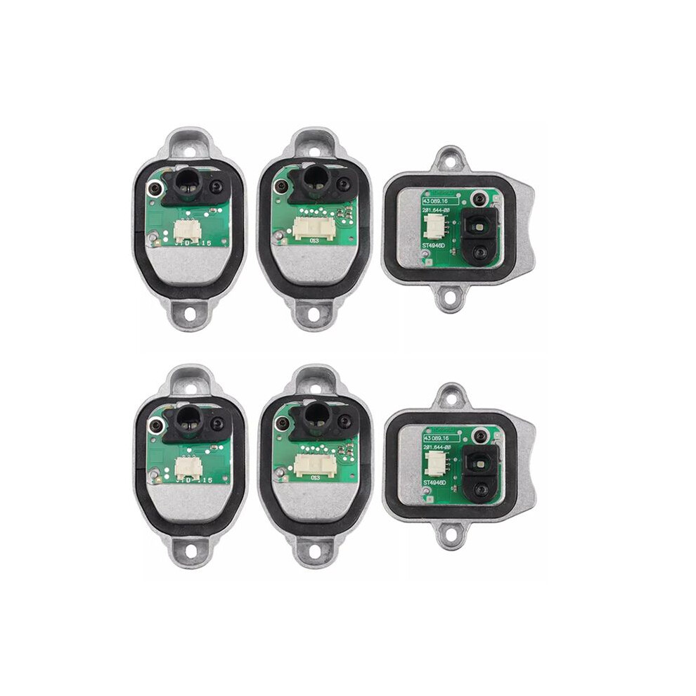 6Pcs Led Module Source 63117419615 63117419610 For F30 F31 F35 Lci 2014-2019 Angel Eye Drl Module White/Light 4711602626722