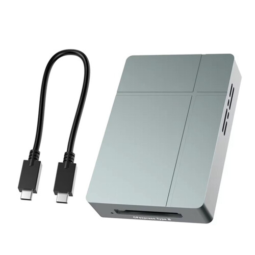 USB-C CFexpress Type B Card Reader USB4.0 40Gbps CFexpress B Card Reader Drive Free Memory Card Adapter for PC Laptop