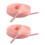 Light Charged Luminously Reflective Shoelaces For-Pink 100cm 1