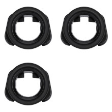 3X Silicone Oogschelp voor Z7II, Z7, Z6III, Z6II, Z6, Z5 Comfortabel Zoekeroculair, Vervangt voor DK-29