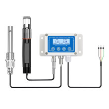 Water PH EC TDS Salinity Electrode Probe 5-in-1 RS485 Sensor Industrial Sewage Monitor for Agricultural Aquaculture