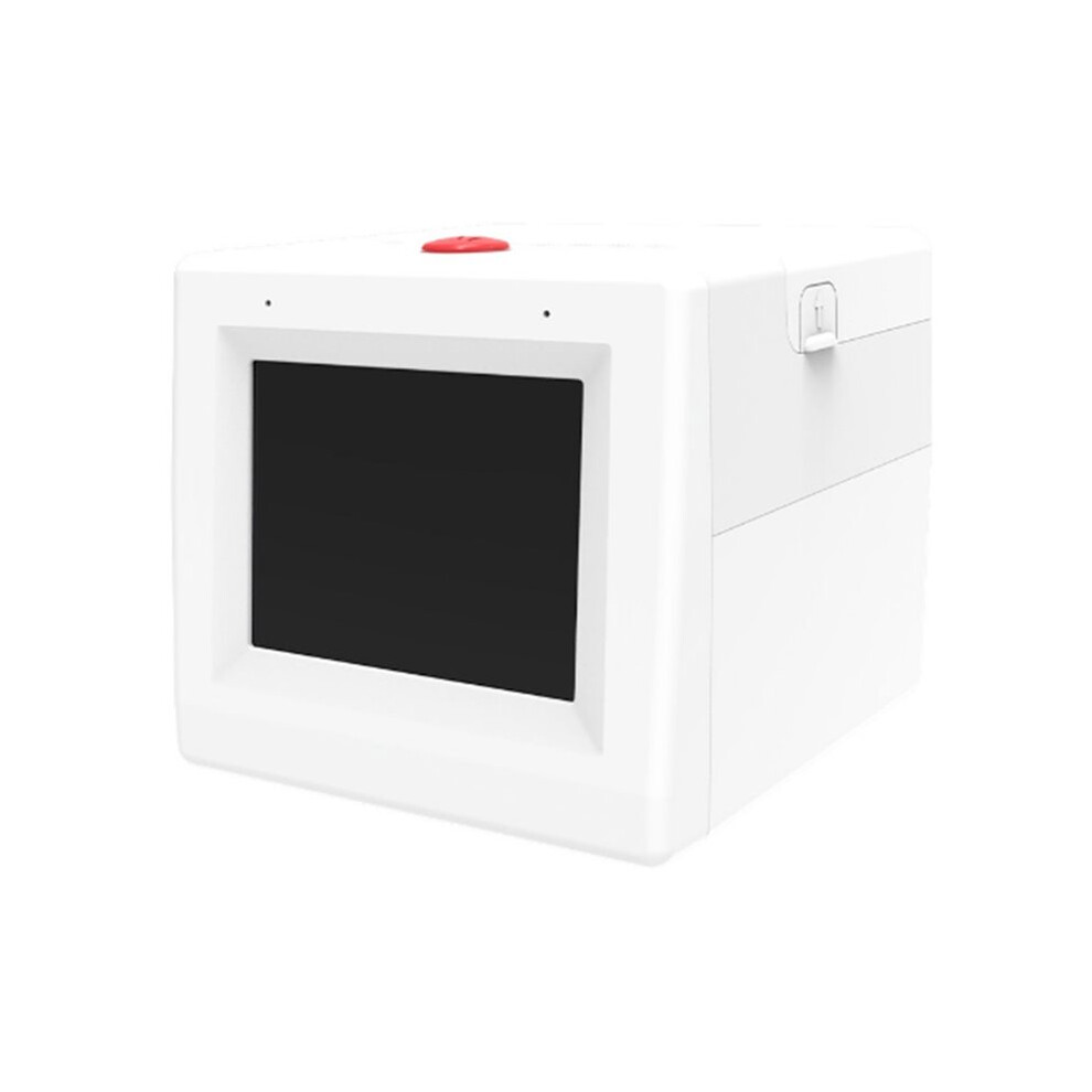 Ai Voice Printer Machine,Portable Sticker Printer Inkless Thermal Stickerbox Printer For Kids White 4714228544159