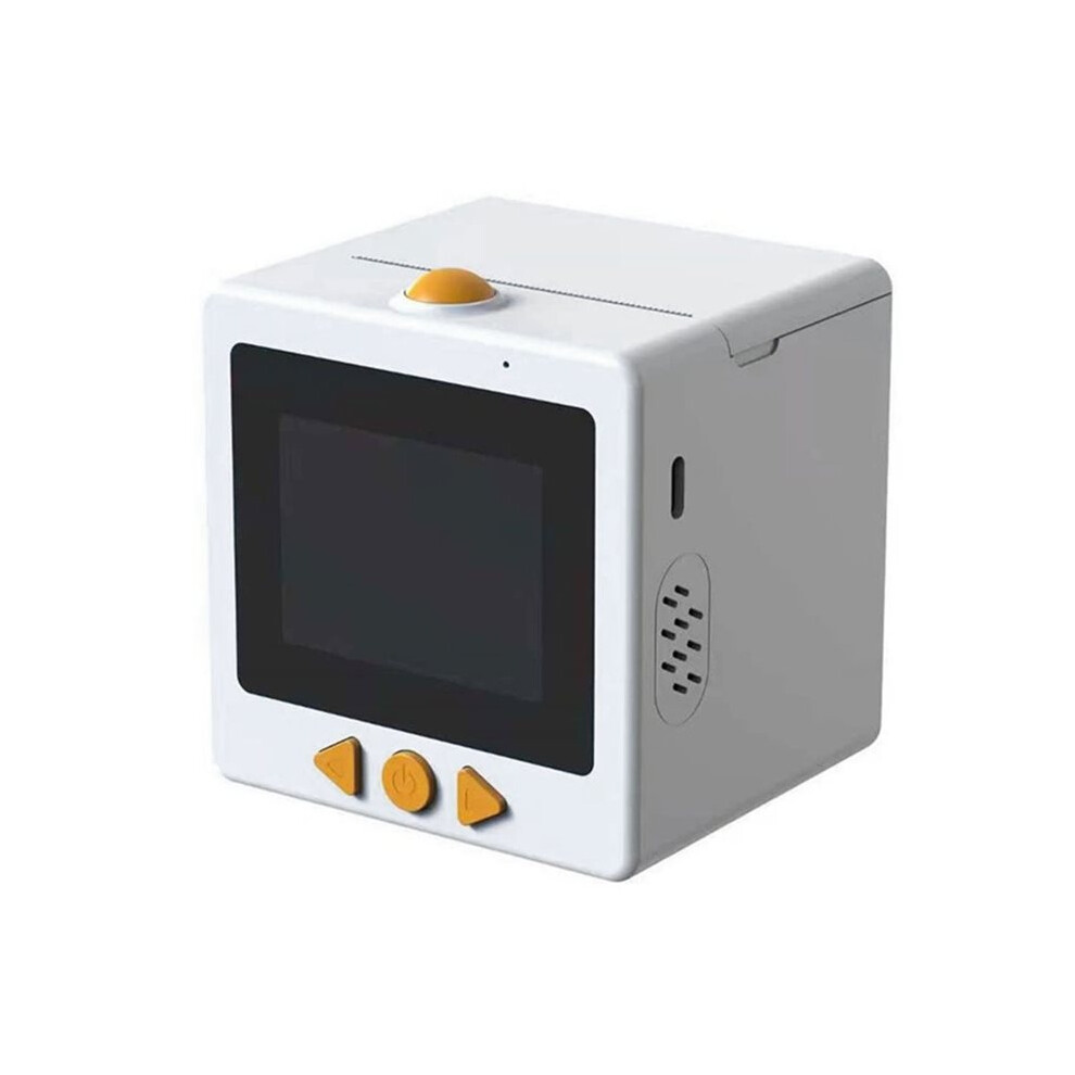 Ai Voice Sticker Printer With Display Screen Thermal Label Printer, Inkless Portable Pocket Printer For Kids White 6032995382377