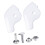 Nonslip Silicone Shoe Guard Prevents Edge Damage-Clear 1