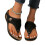Trendy Women Slides Thick Bottom Arch Support-Black 37 1