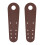 Leather Rollerblading Toe Protective Cover Abrasion-brown 1