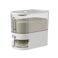 Distributeur Automatique de Riz de Capacité (10 Kg), Conteneur de Stockage de Grains Hermétique et Étanche Aux Insectes pour une Conservation