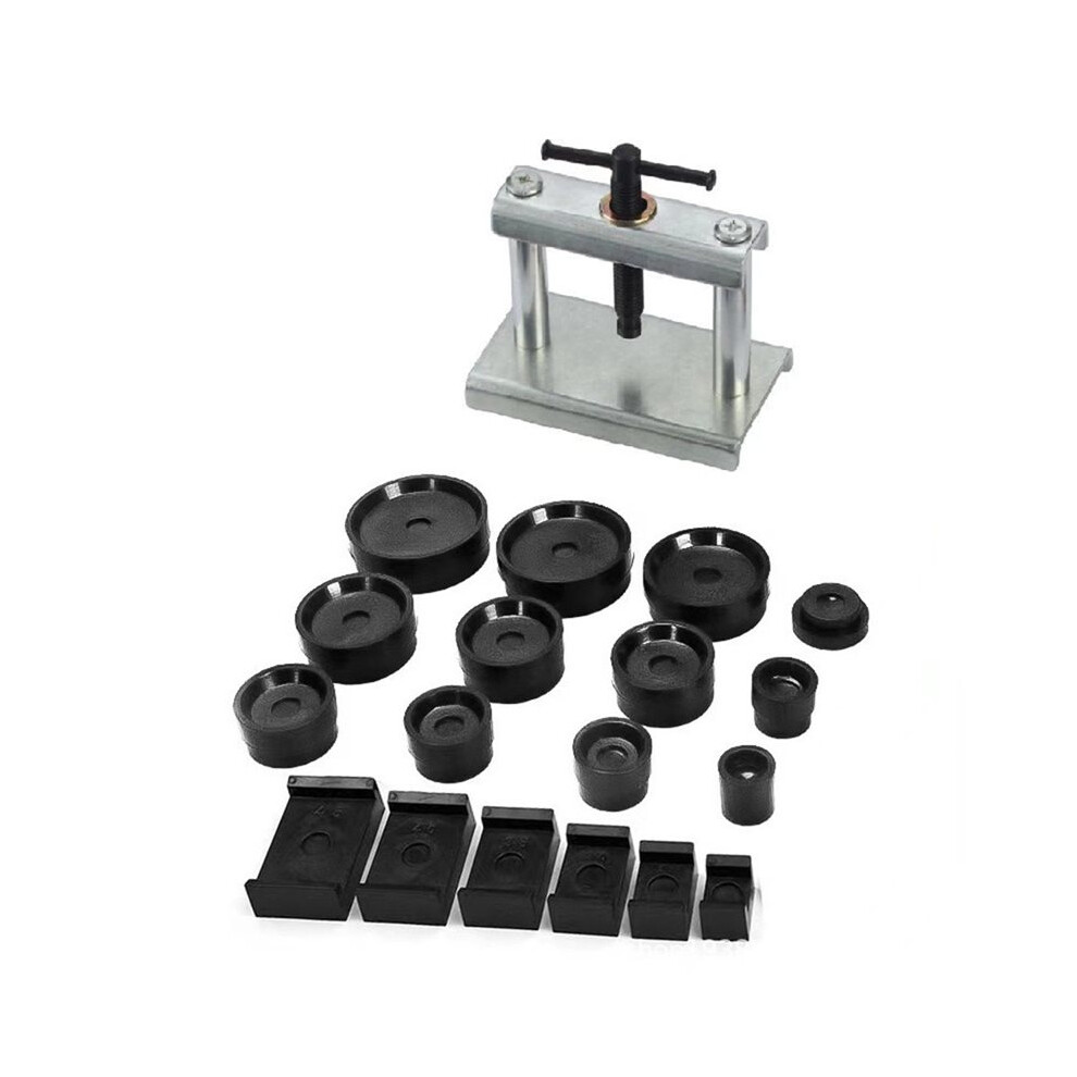 18Pcs Professional Watch Press Set Watch Back For Case Closing Tool & Fitting Dies Watch Repairing Tool Die Kit 4711704412377