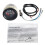 Universal Car 2" 52mm Pointer Oil Temp Temperautre Gauge Meter Celsius White LED Light Indicator Display Electrical 1