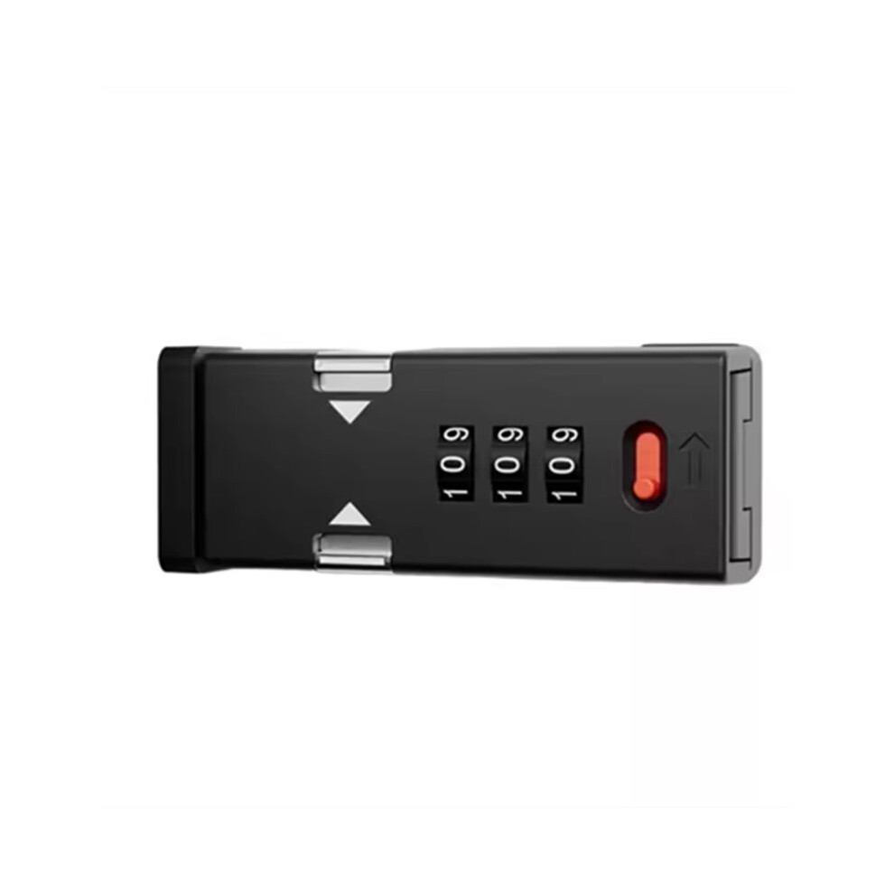 Photos - Door Lock Furniture Security Lock 3-Digit Adjustable Combination Lock, Keyless Bolt Suitable for Cabinets, Storage Cabinets Doors