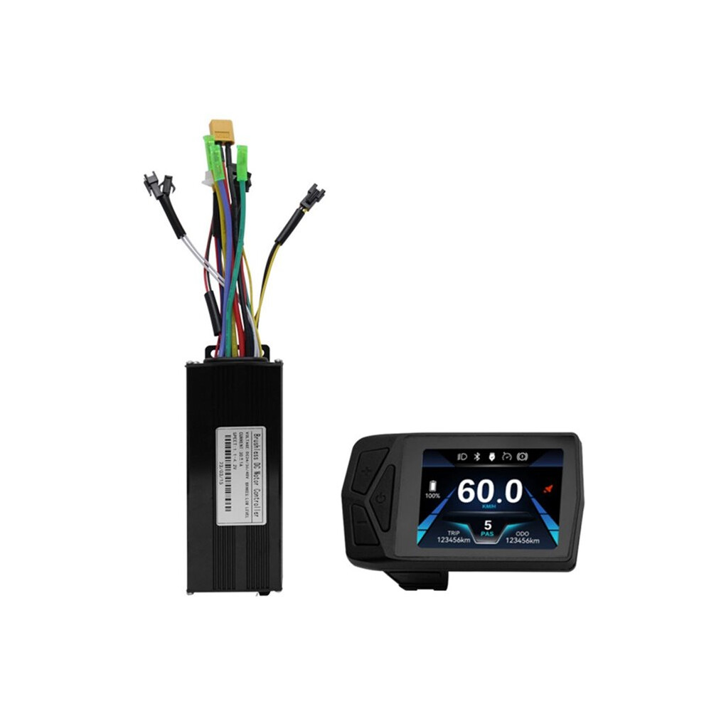 36V 48V 30A 1000W Brushless Motor Controller+T24 Color Lcd Kit For Electric Mountain Bike Scooter Modification 4711227077077