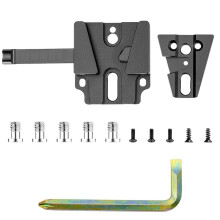 Nova Placa de Montagem de Bloco Triangular V-Mount em Alumínio CNC com Sistema de Liberação Rápida, Compatível com Arca-Type V-Lock. B