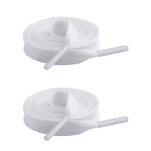 Glowing In Dark Shoe Laces For Casual Sneakers-White 120cm